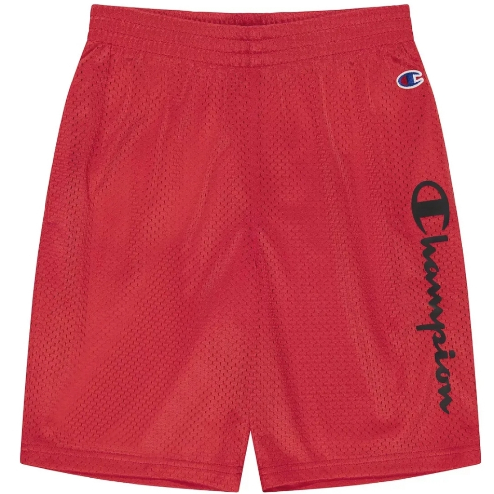 🇨🇵Champion Boy's Vertical Script Mesh Athletic Shorts